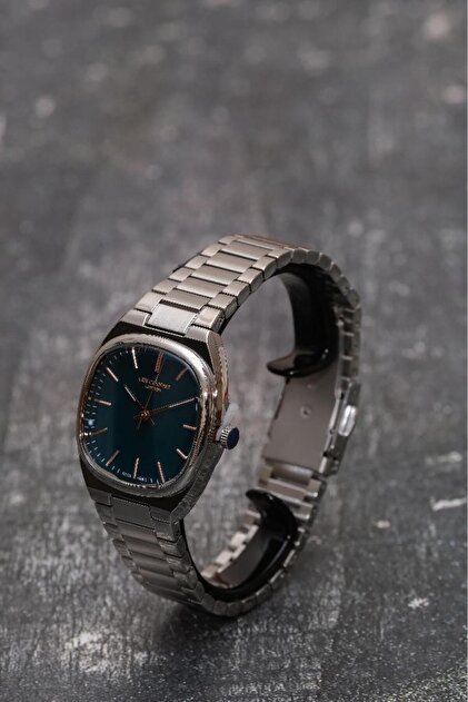 Lee Cooper Lc07939 Retro Tasarım Kare Kadranlı 3 Atm Suya