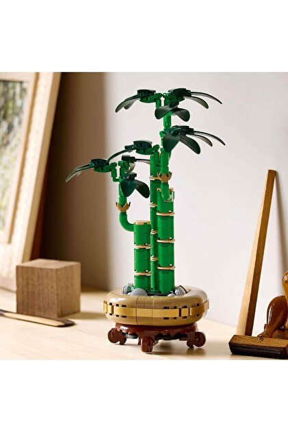 LEGO Botanicals Şans Bambusu 10344 - 18+ Çiçek Model Yapım Seti