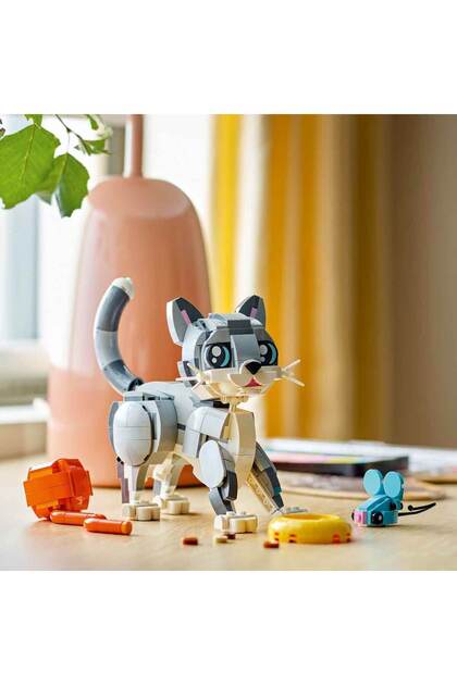 LEGO Creator 3-in-1 Playmate Cat 31163 - Dog or Guver for Children