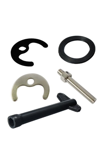 A Tap Faucet Fixing Fitting Kit Bolt Washer Wrench Plate Kitchen Basin Tool Plastic Wrench For Repa.