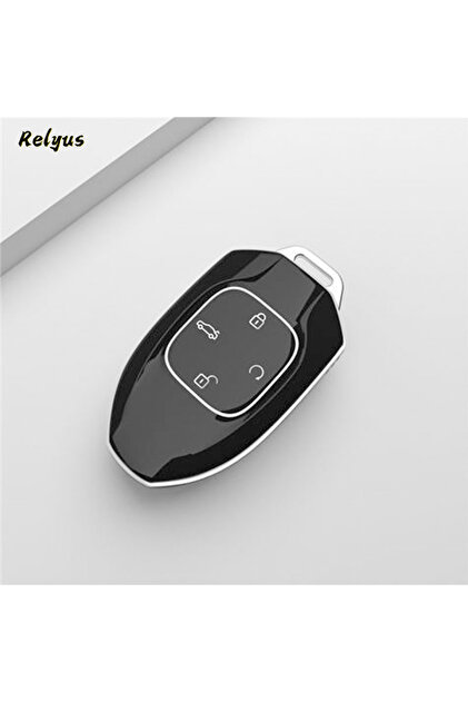 black TPU Car Smart Key Case Cover Shell for Trumpchi GAC 2021 Empow J11 J12 J13 J14 J15 J16 GS8 Fob