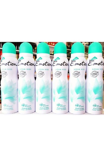 Qua Kiss 150 Ml Kadın Deodorant ( 6 Adet )