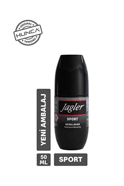 JAGLER Deo Roll-on Formen Men Black 50 Gr