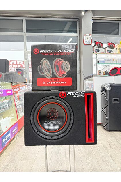 Reiss Audio Rs-GH12 Çift Bobin L Port Kabinli 1400Wat 350W Rms 30