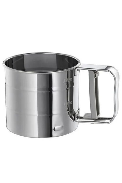 Practical Easy to Use 10.5 cm Stainless Steel Flour Sieve