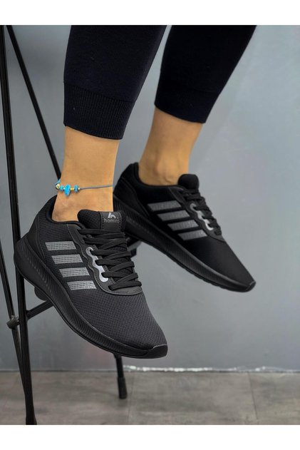 Unisex Fuspet Poly Sole Sneakers-Black-Smoked