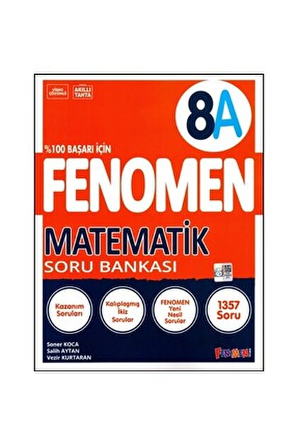 Gama Yayınları Gama 8. Sınıf Lgs Fenomen Matematik Soru Bankası