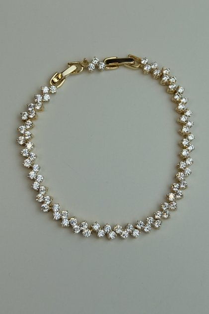 Xuping White Stone Bracelet