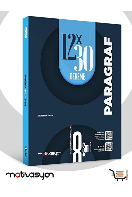Motivasyon Yayınları Motivasyon 8. Sınıf Paragraf 12x30 Denemesi