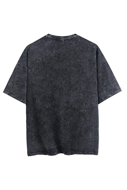 Ginevra Unisex Yıkamalı Nirvana Baskılı Oversize T-shirt - Fiyatı