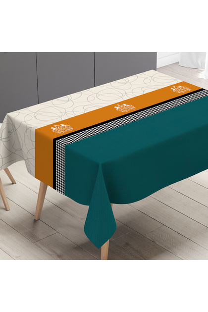 Multicolored tablecloth 137 x 150 cm