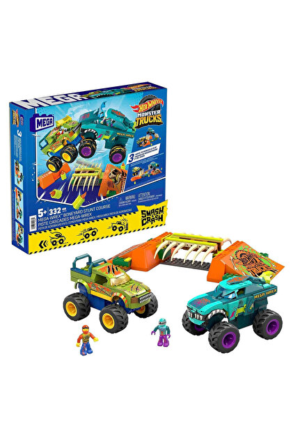 HOT WHEELS MEGA Hot Wheels Mega-Wrex Dinozor Kemikli Aksiyon