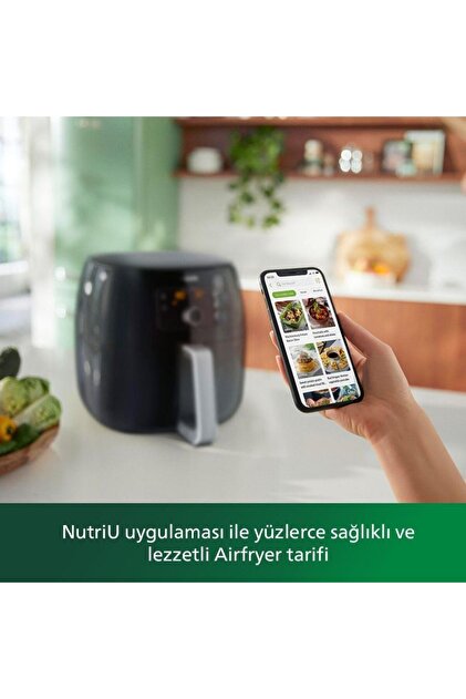 調理器具 PHILIPS Avance Collection Philips HD9650/90 Airfryer XXL Fritöz Avance Collection 1.4 kg 7.3