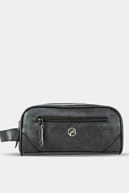 Personal Shaving & Make-up Care Bag Crazy Black