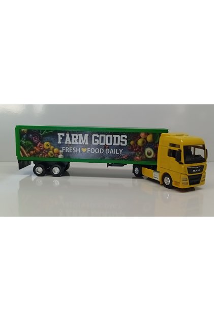 Dianomi Welly 1:64 Scale Man Tgx Dorseli Truck// Small Size