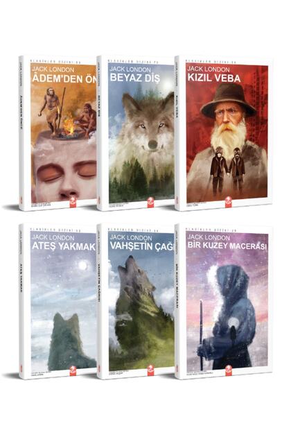 TheGAY1987年　6冊セット Kızıl Panda Yayınevi Jack London Seti 6 Kitap - Fiyatı, Yorumları