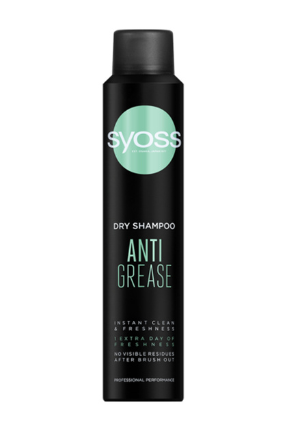 Sampon uscat Syoss Anti-Grease pentru parul predispus la ingrasare, 200 ml