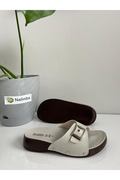 Full Orthopedic Adjustable Single Buckle Mother Slippers
