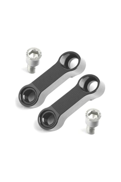 Motosiklet Ayna Uzatma Aparatı 10mm Düz Diş Siyah