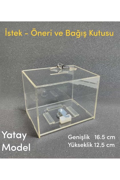 Dilek, Şikayet Kutusu, Bahşiş kutusu, Kumbara, Tip Box Yatay