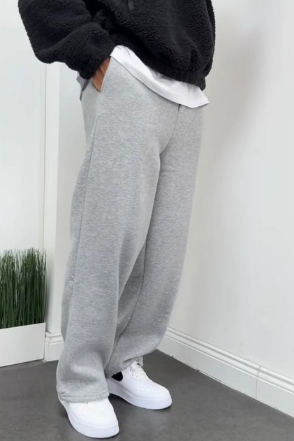 Lastikli Salaş Paçalı Eşofman Altı Baggy Man Woman Sweatpants