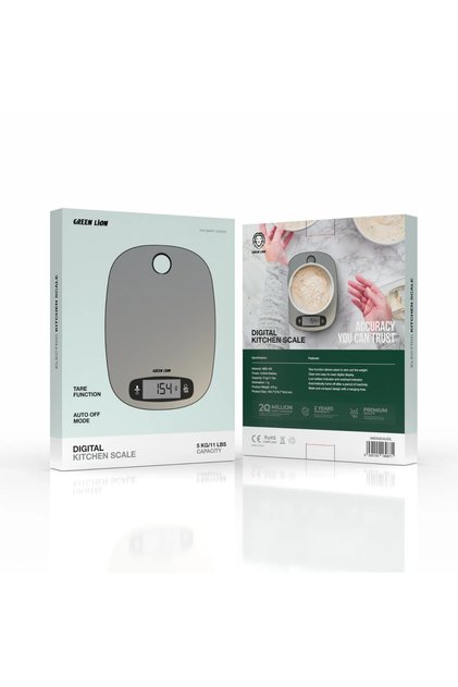 Digital Kitchen Scale - Silver