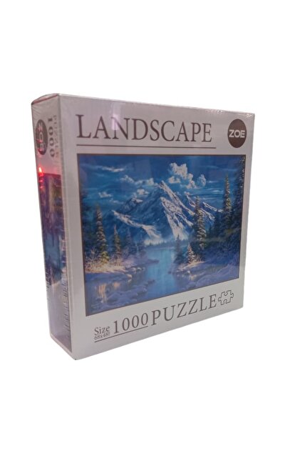Zoe Landscape 1500 parça Yapboz Puzzle I 85*60cm I Paris Eyfel