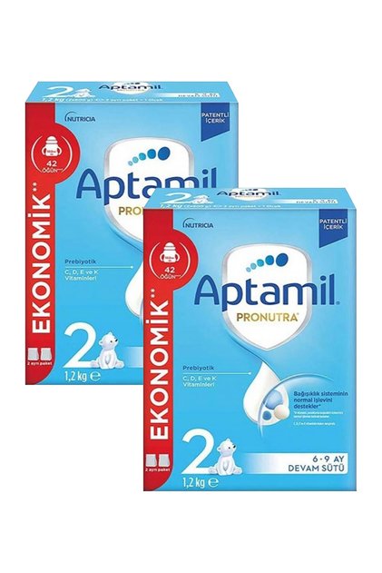 2 Pronutra Devam Sütü 1200 g 6-9 Ay x 2 Adet