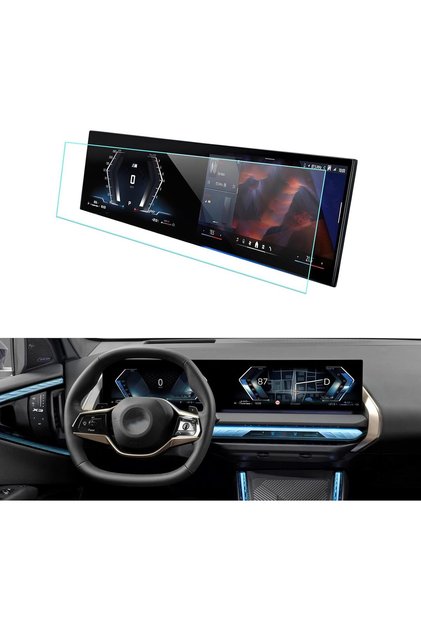 Bmw X7 Compatible 2024 2025 2026 Model Instrument and Touchscreen Information Display 9H Nano Screen Protector