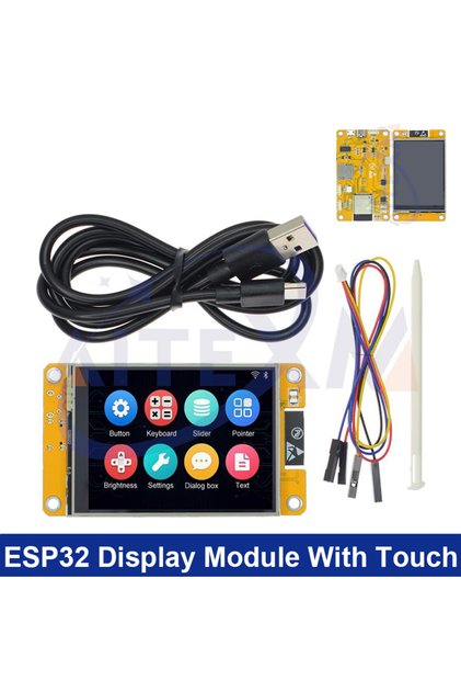 ESP32 LVGL WIFI ولوحة تطوير بلوتوث 2.8 بوصة LCD TFT وحدة 240 * 320 شاشة عرض ذكية ...