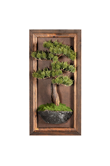 Omnia Concept Bonsai Tablaeu - 7D - Mdf Plaka Üzerinde Çerçeveli 3