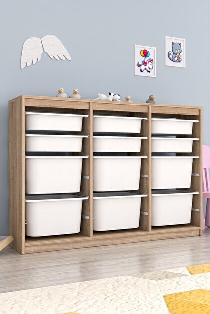 Pratico Cosmo 2XL Sonomo 12 Sepetli Çok Amaçlı Mutfak Kiler Dolabı