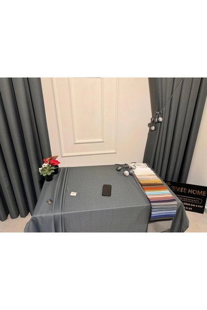 Gray 140X220 Linen Tablecloth