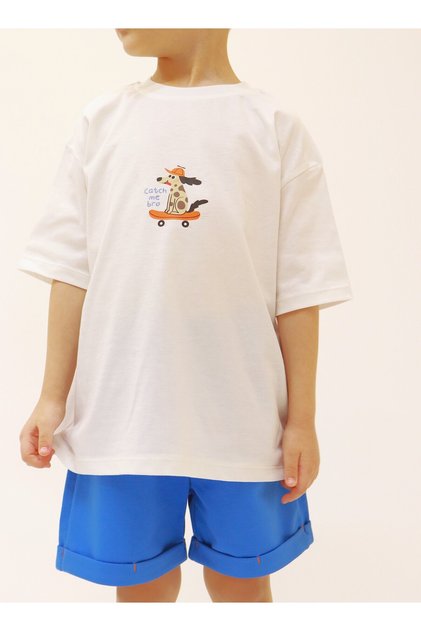 Catch Me Bro Boy's Summer Shorts Suit (2-9 Years) Mtye0063