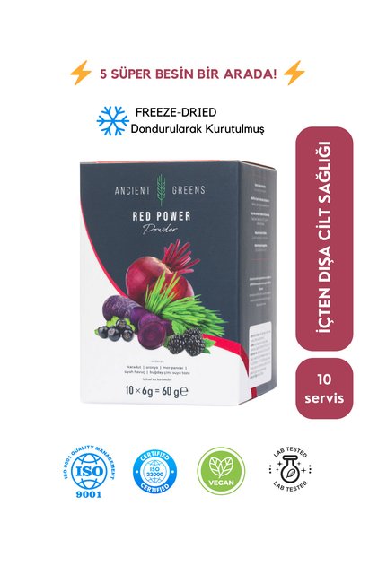 Red Power I Kırmızı Bitkisel Karışım 10 X 6g