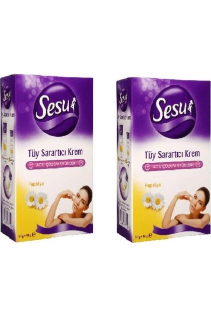 Hair Lightening Cream 35 Gr+18Gr = 53 Gr Package 2 Pieces
