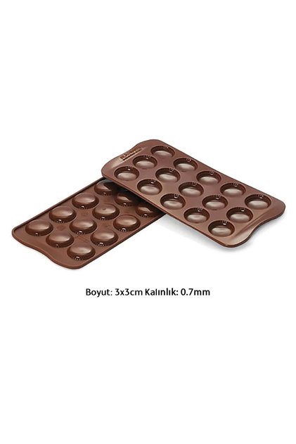 Silicone Chocolate Mold and Mini Macarons Silicone Mold