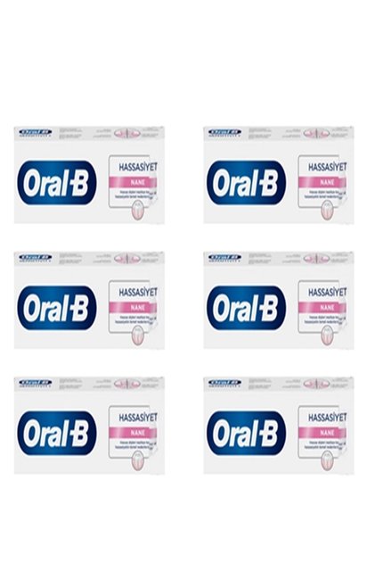Toothpaste Sensitivity Mint 75 ml X6 Pieces
