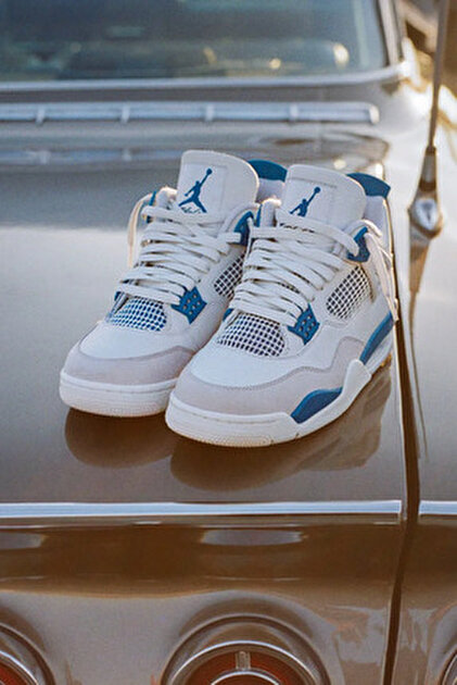 Nike Air Jordan 4 Retro 'Vivid Sulfur' (W) AQ9129-101 DAR KALIPTIR