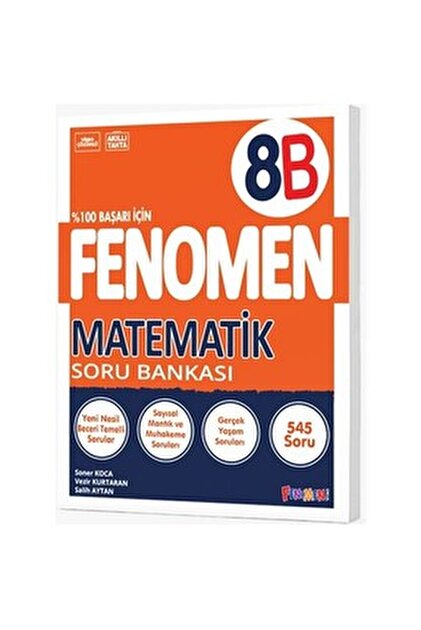 Gama Yayınları 8 Sınıf Fenomen Matematik A Soru Bankası Gama Yay