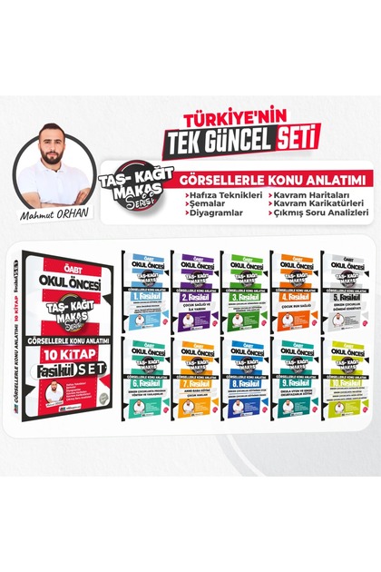 TKM Akademi Okul Öncesi ÖABT 10 Fasikül Kitap Detaylı Konu Anlatım