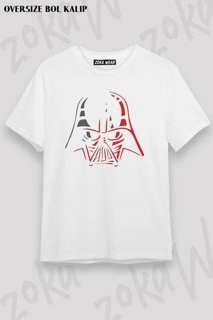 Unisex Oversize Fit Star Wars 52 Design Printed Tshirt