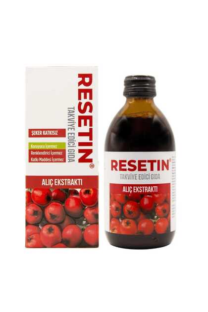 Resetin 250 ml Siyah Üzüm Kabuk Ve Çekirdek Ekstraktı Takviye