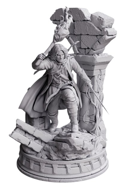 Premium Aragorn Figürü | The Lord of the Rings Koleksiyonu