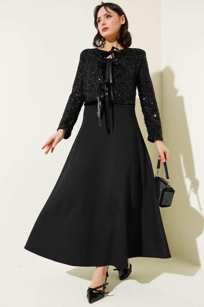 Kirazgym Jacket Skirt Evening Dress Special Occasion Dress- Trendyol