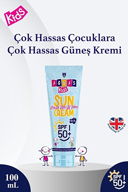 Kids Spf 50 Sun Cream Children's Sun Cream