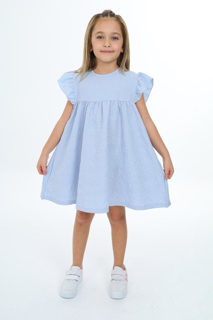 Girl's Roba Patterned Dress