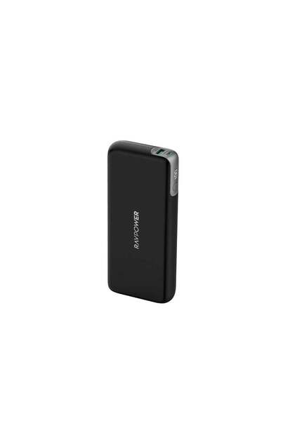 شاحن محمول RP-PB201Pro 20000 مللي أمبير في الساعة PD 70 وات 3 منافذ أسود
