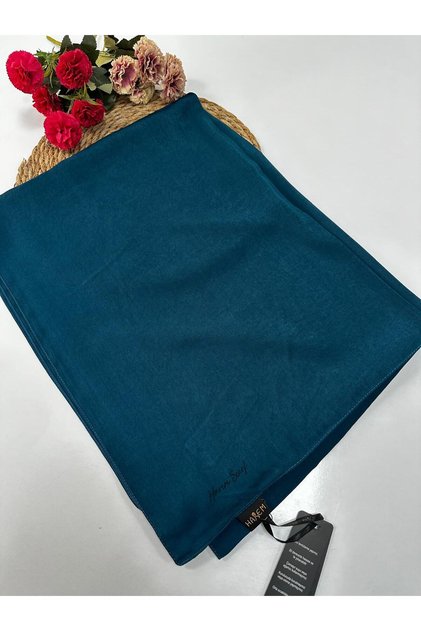 Lux Harem Feyza Petrol Shawl - Hfs0108