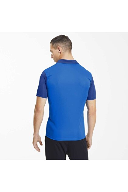 Puma Team Goal 23 Sideline Erkek Mavi Klasik Yaka Polo Tişört